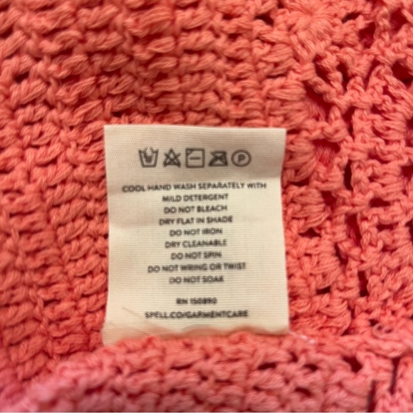 SPELL AND THE GYPSY Crochet sweater L - Picture 3 of 9